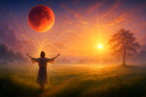 Blutmond Retrospektive – Energetische Feldwahrnehmung, Ritual & spirituelle Bedeutung