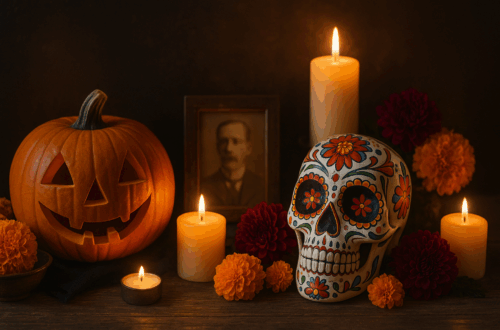 halloween - wenn die schleiher dünn werdern